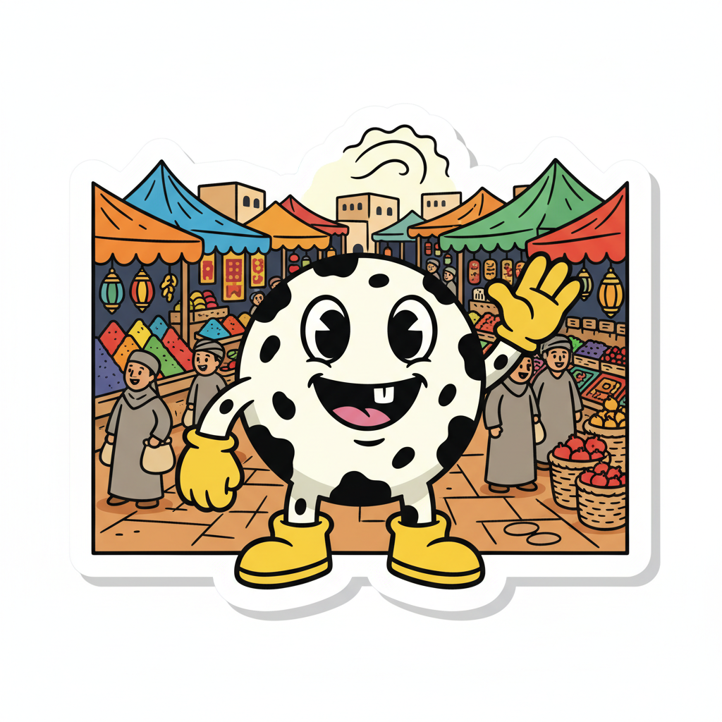 Karakter mascot anjing lucu untuk brand pet shop dengan style kartun yang friendly dan colorful