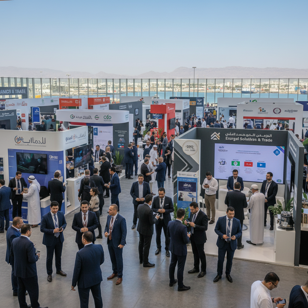 Recording conversation at trade show booth