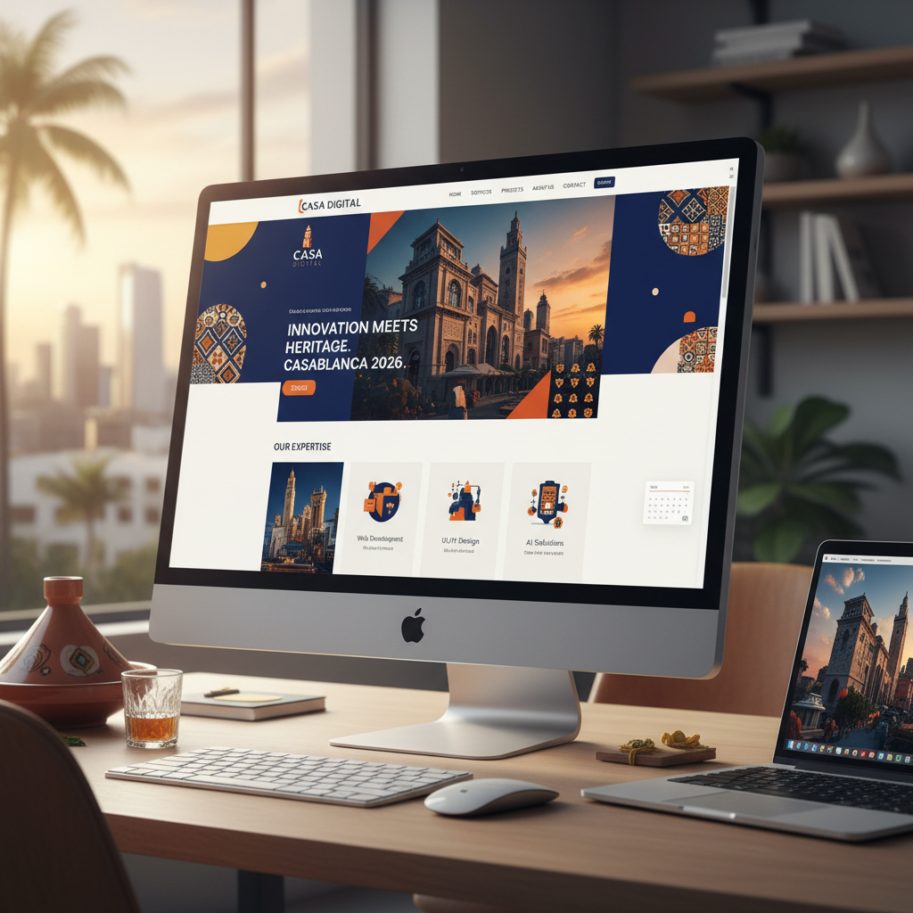 Refonte site web Maroc 2026 - moderniser refaire site internet entreprise marocaine Casablanca