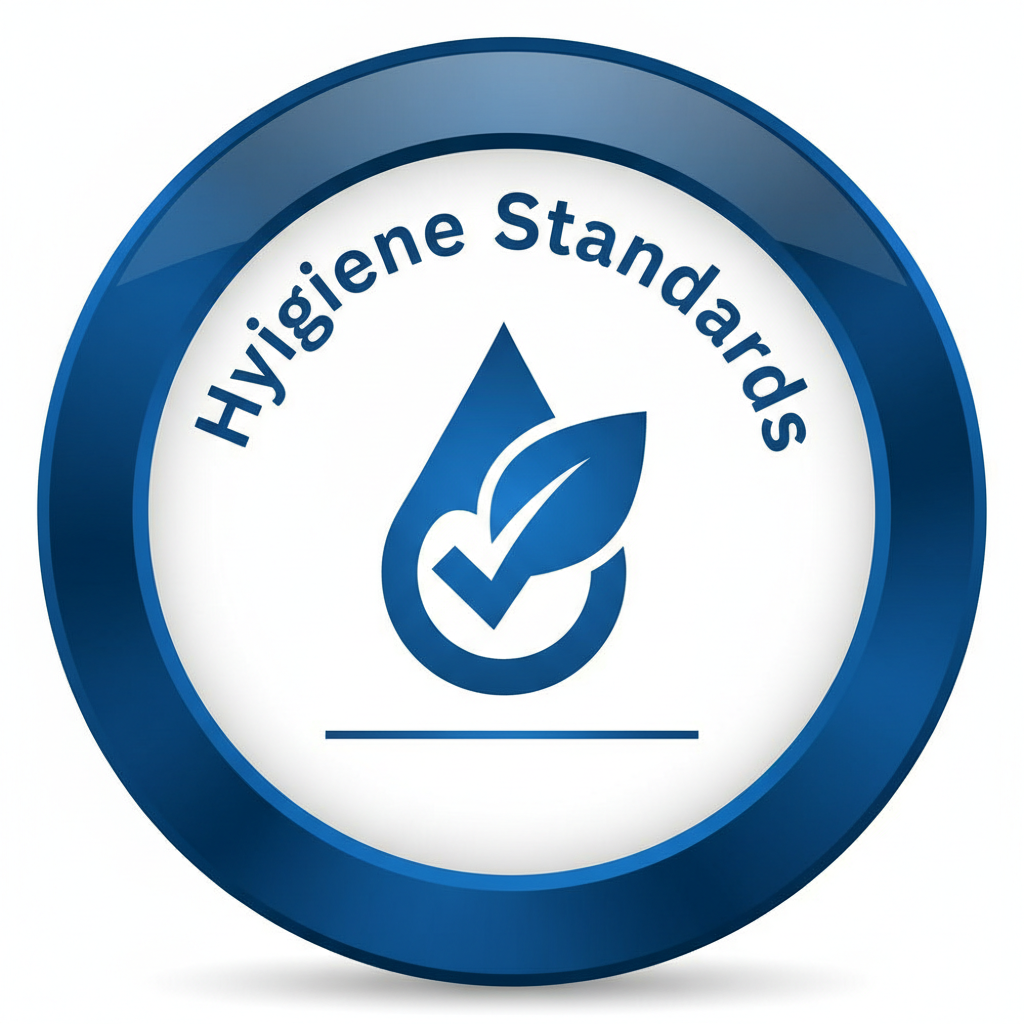 Hygiene standards badge