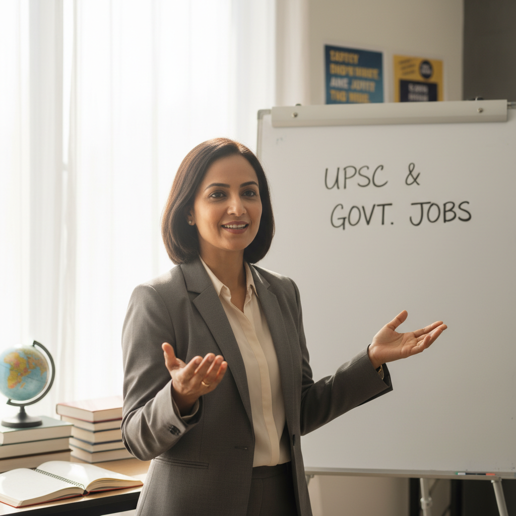 Ananya Krishnan, UPSC and government jobs career coach