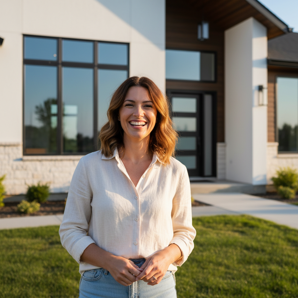 Margaret Chen, Bucktown homeowner with short dark hair and warm smile