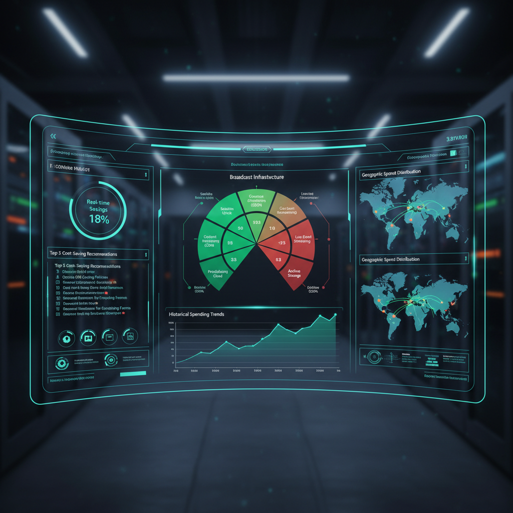Video storage statistics and media asset management data visualization