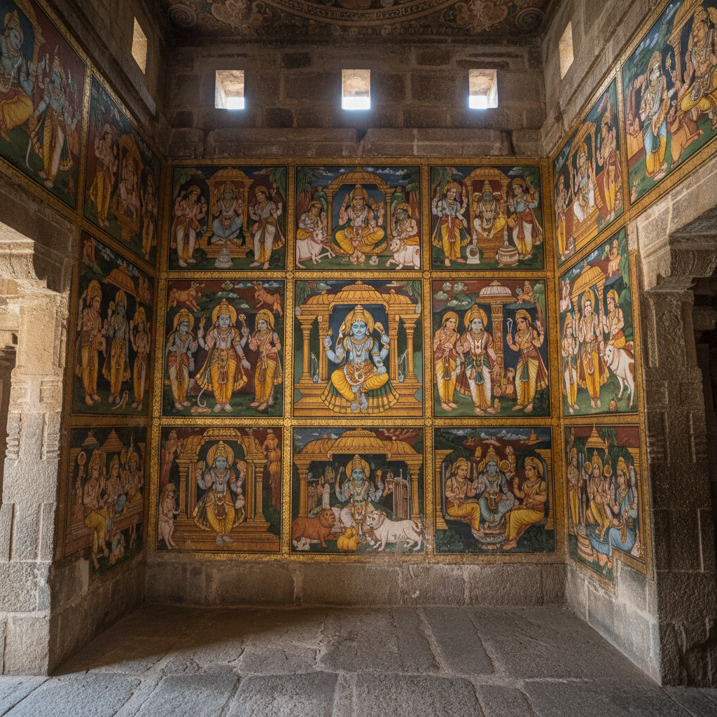 Srirangam — sacred temple city in Tamil Nadu, deity Lord Ranganatha