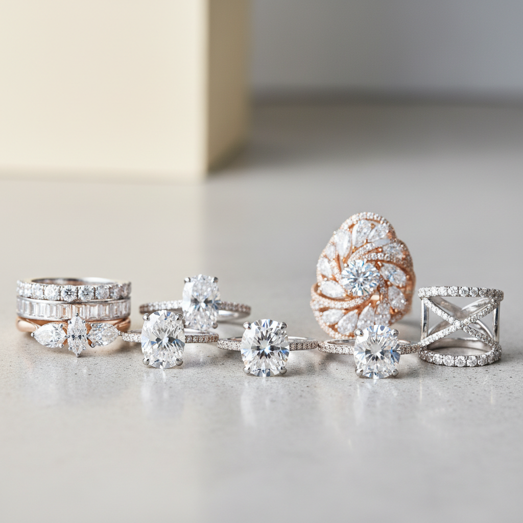 Diamond rings collection