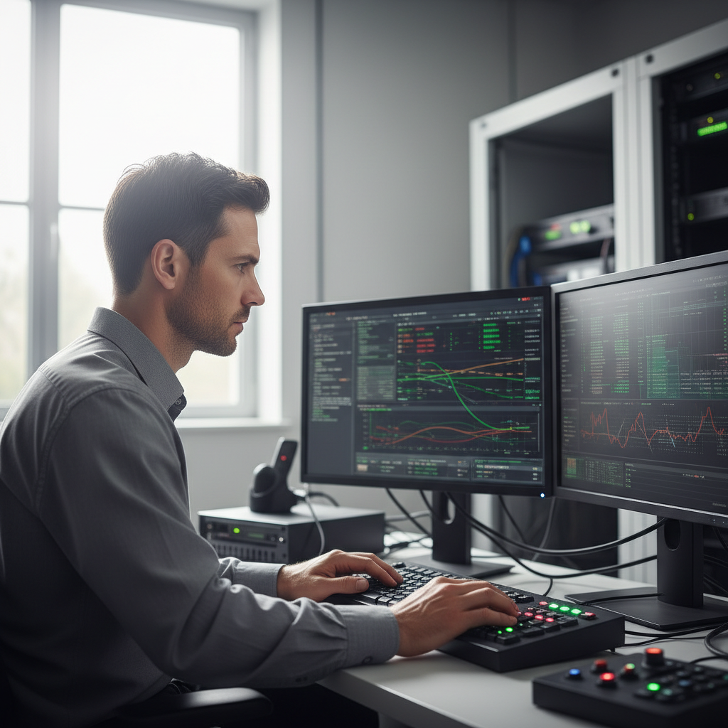 Security engineer implementing access controls and monitoring systems for SOC 2 compliance
