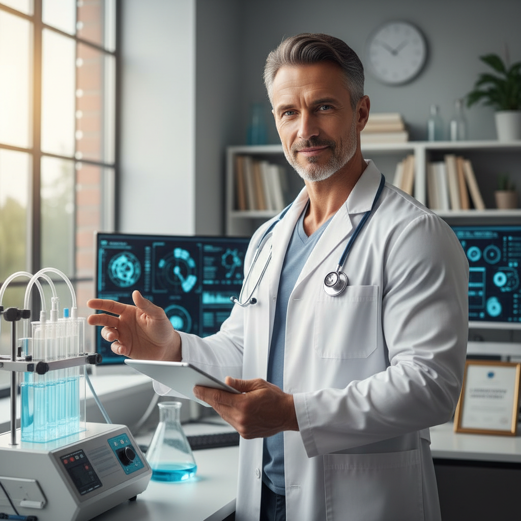 Dr. Ryan Das, MD — SummaUp founder demonstrating peak physical condition and longevity medicine expertise