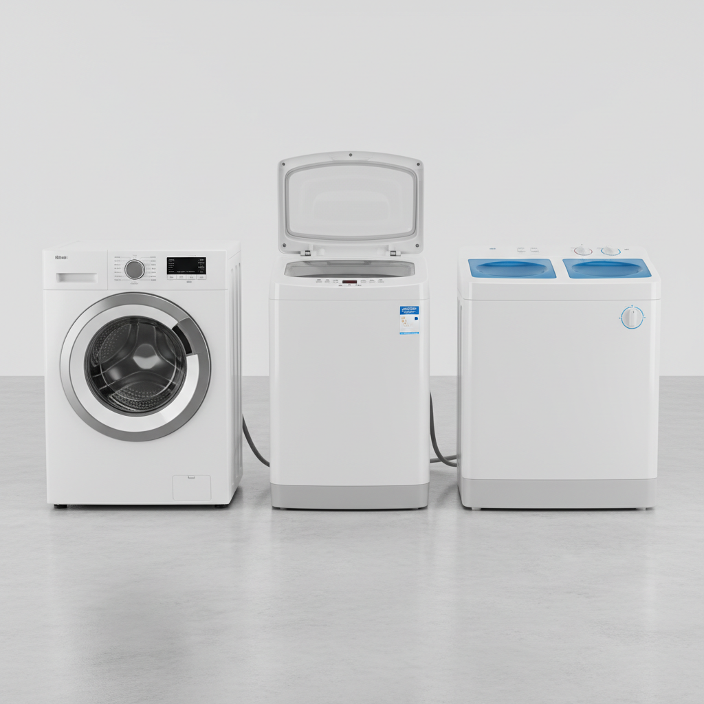 Fully Automatic Washing Machine - scrap recycling pickup