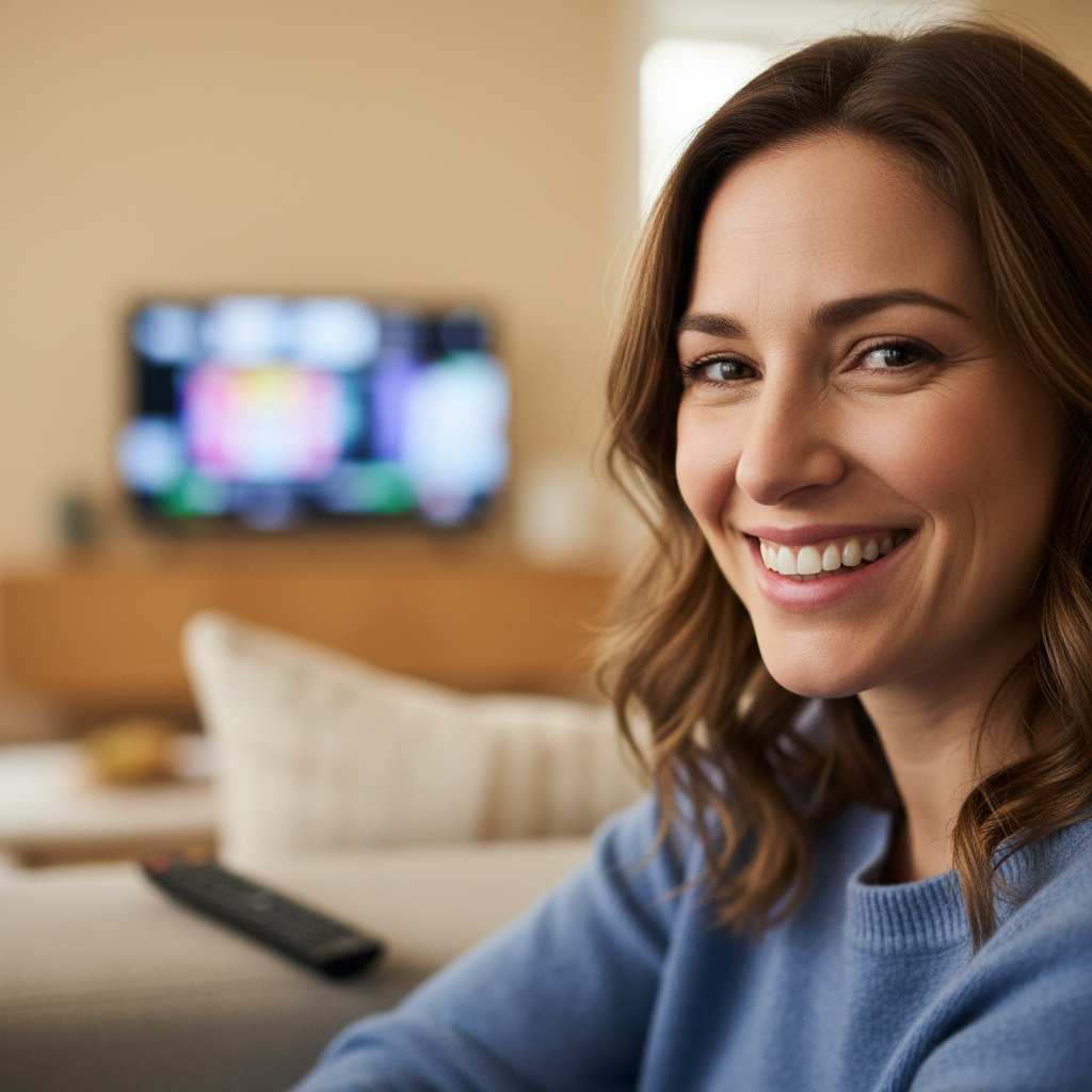 Anna M. - zufriedene IPTV Deutschland Kundin aus Frankfurt