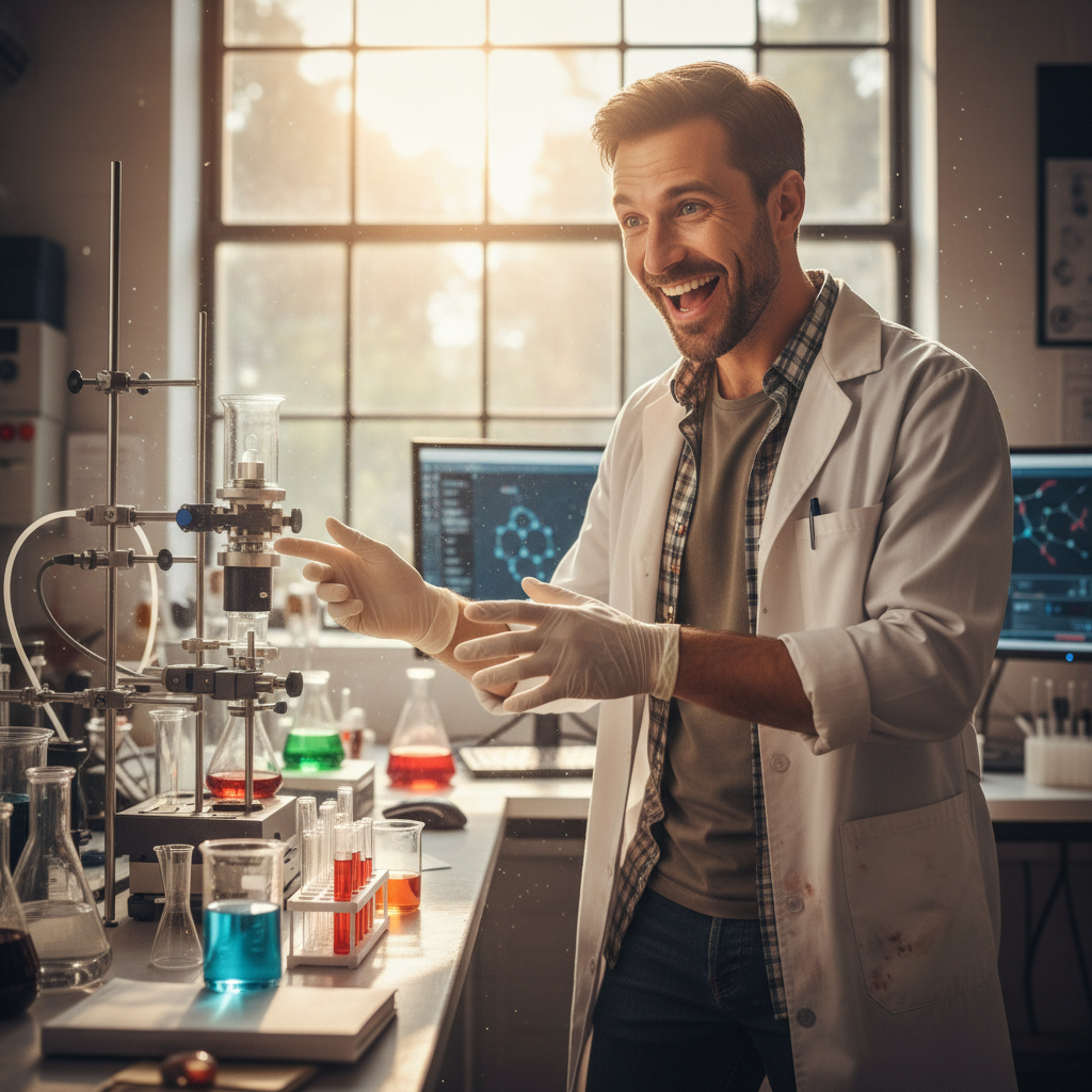 Tom Beaumont, man in his 30s, Denver Lab enthusiast