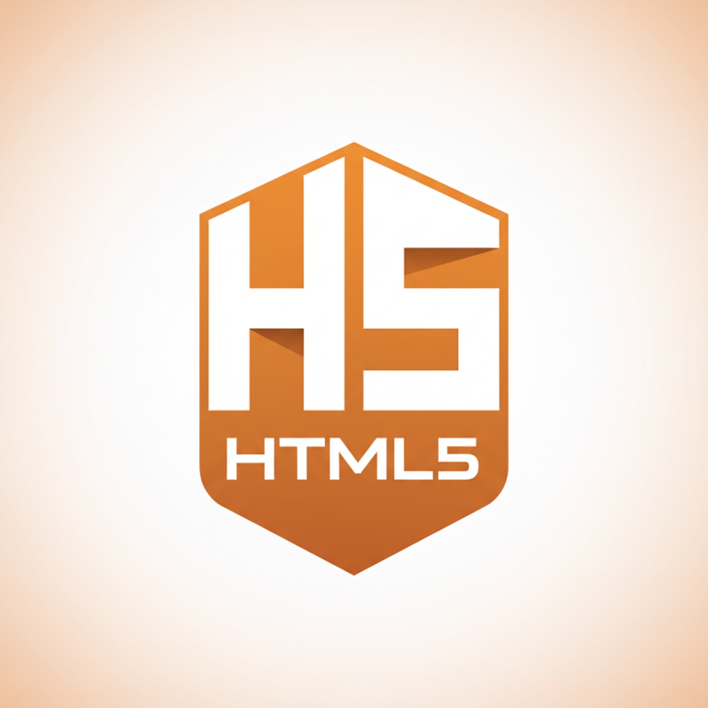 HTML5 logo - semantic markup language for web development
