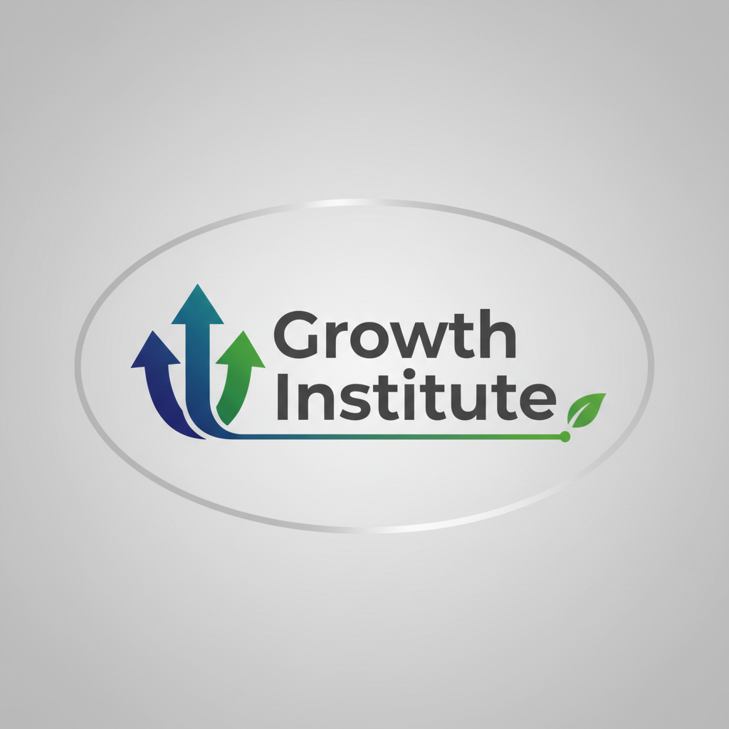 Growth Institute logo with professional development theme