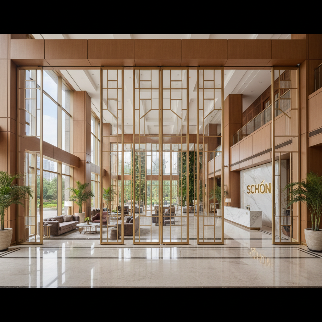 Luxury hotel in Gurugram with SCHON partition systems