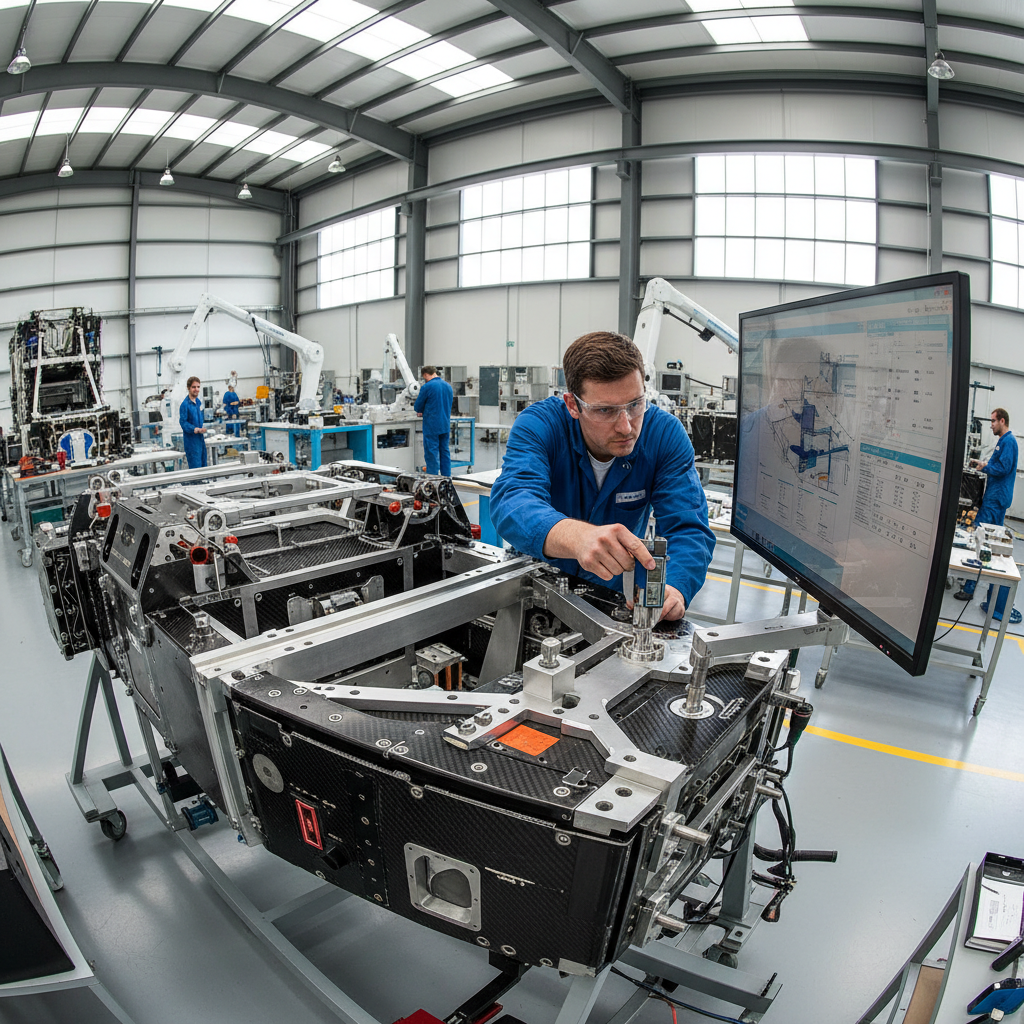 Quality inspection and measurement of precision aerospace structural assembly