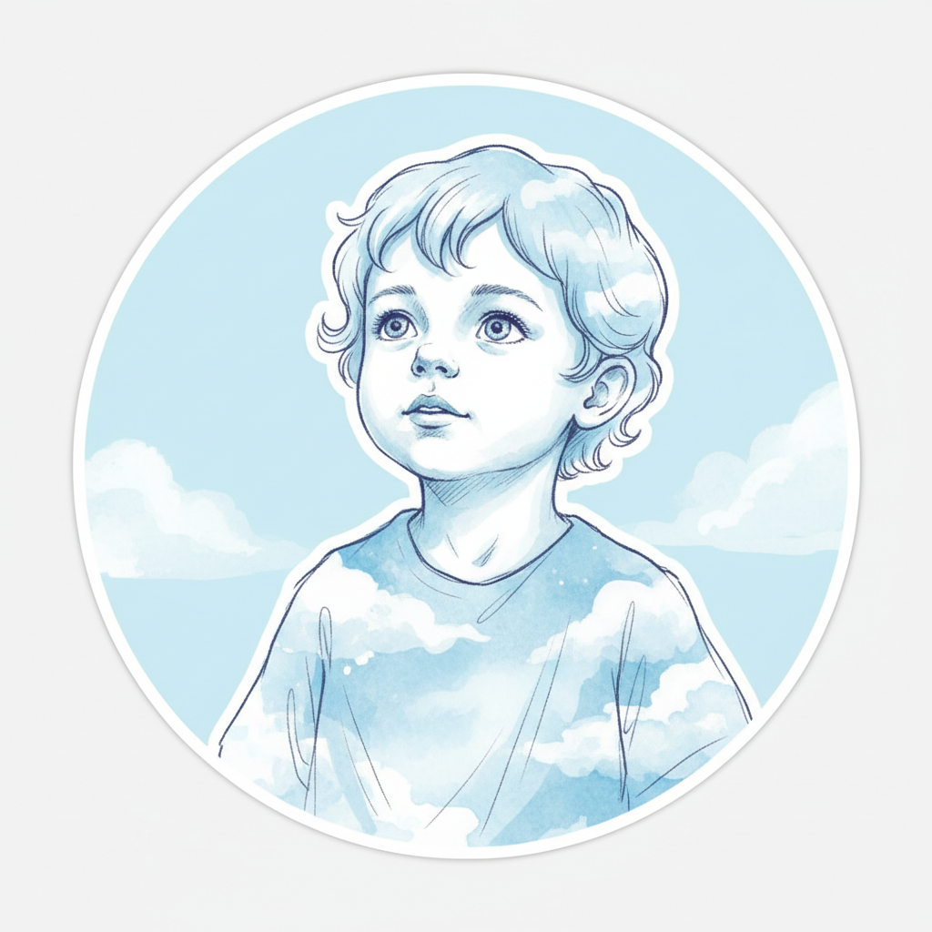 Pastel purple children's book cover with star illustrations on dreamy background