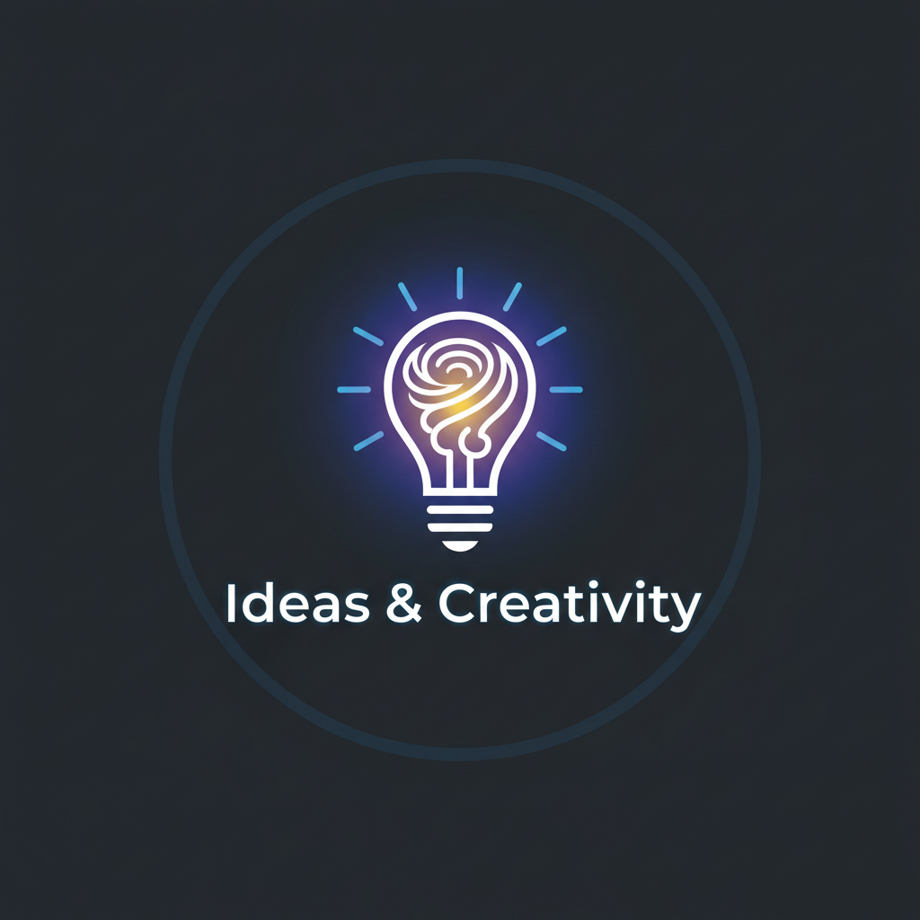 Illuminated lightbulb against dark background symbolizing innovation and creativity