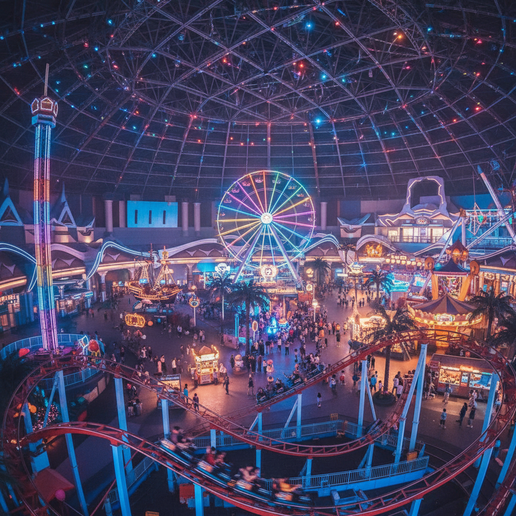 Trans Studio Bandung taman hiburan indoor terbesar dengan wahana dan atraksi seru
