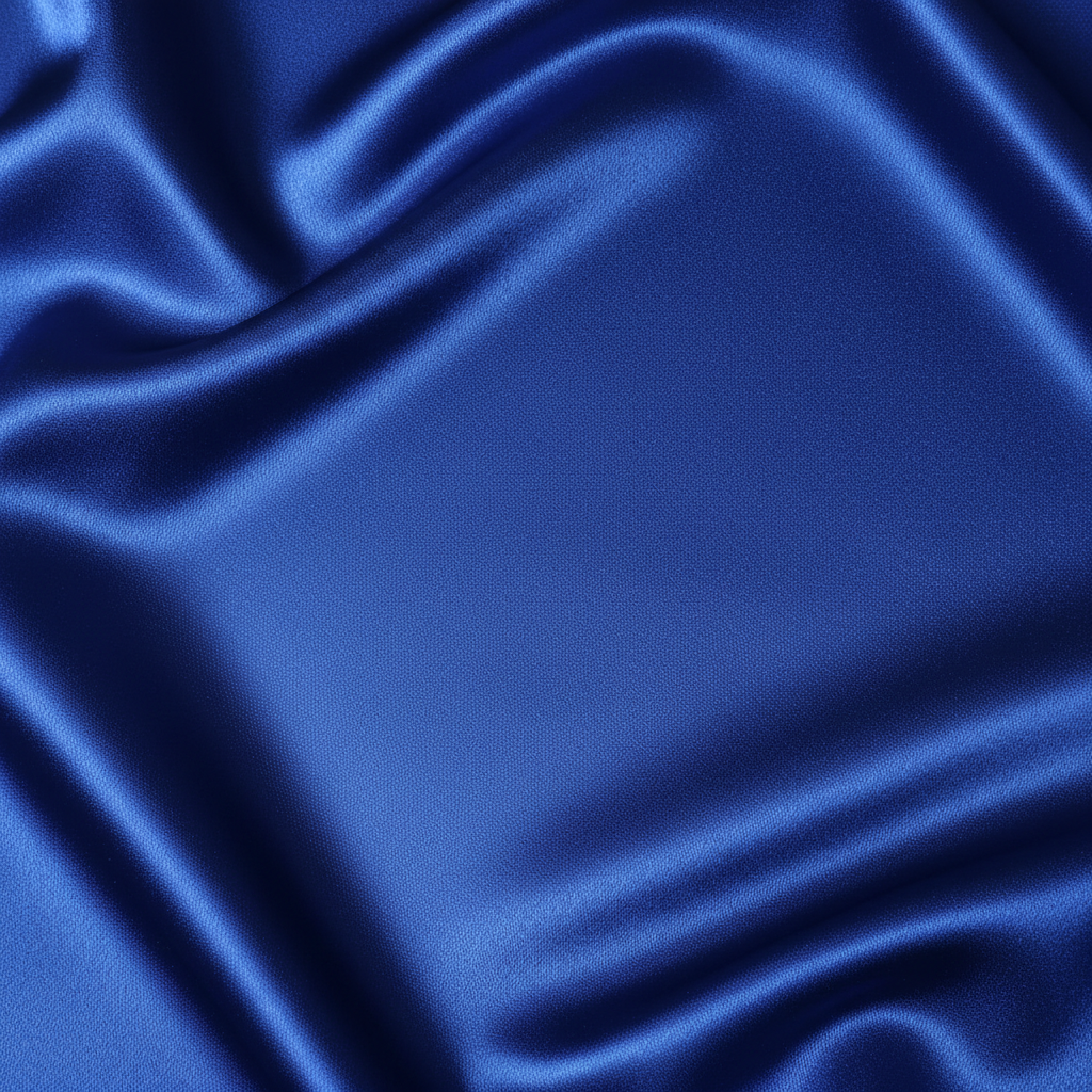Extreme close-up of silk duchess satin surface showing woven structure and light reflection