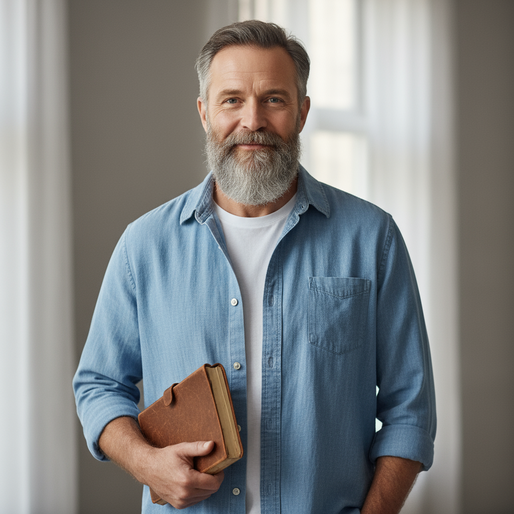 John O'Brien middle-aged man with beard