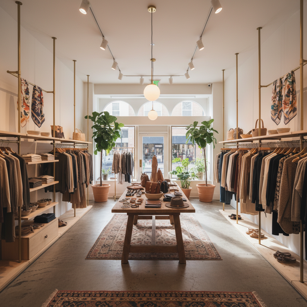 Cayman Fashion House store front thumbnail showing boutique interior