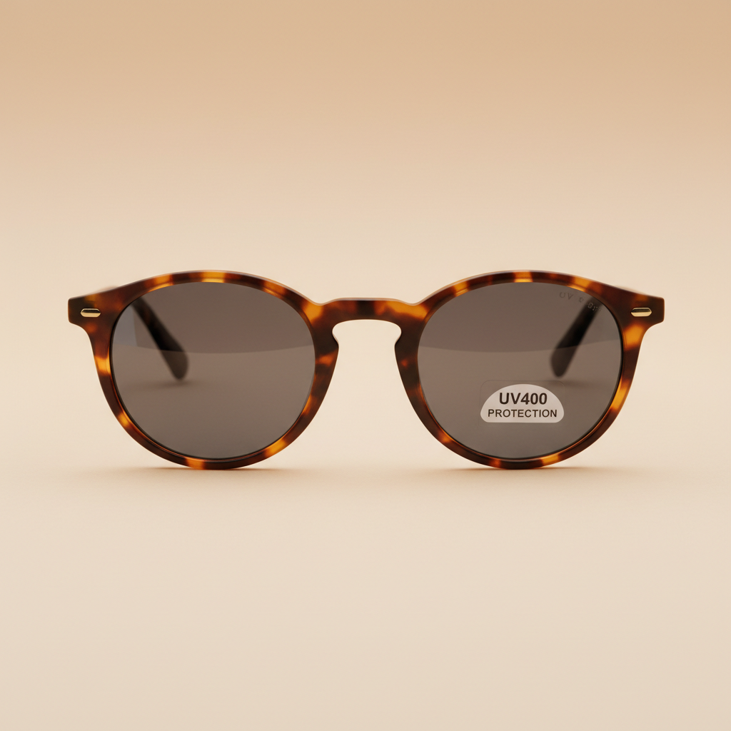 Syze Dielli Cat-Eye Ari — Syze dielli cat-eye me kornizë acetate dhe xhama polarizuar 