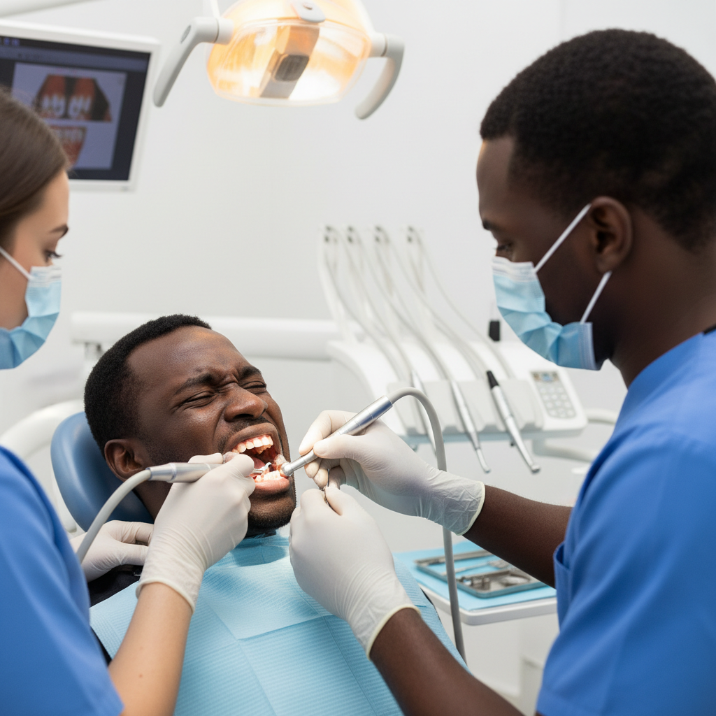 David Okafor, Nigerian-American man, emergency dental care patient NYC