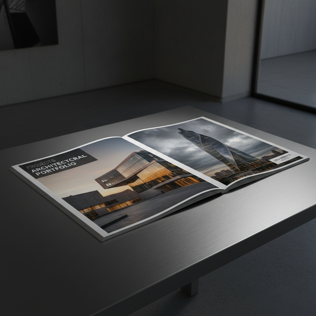 Commercial photography portfolio email newsletter preview