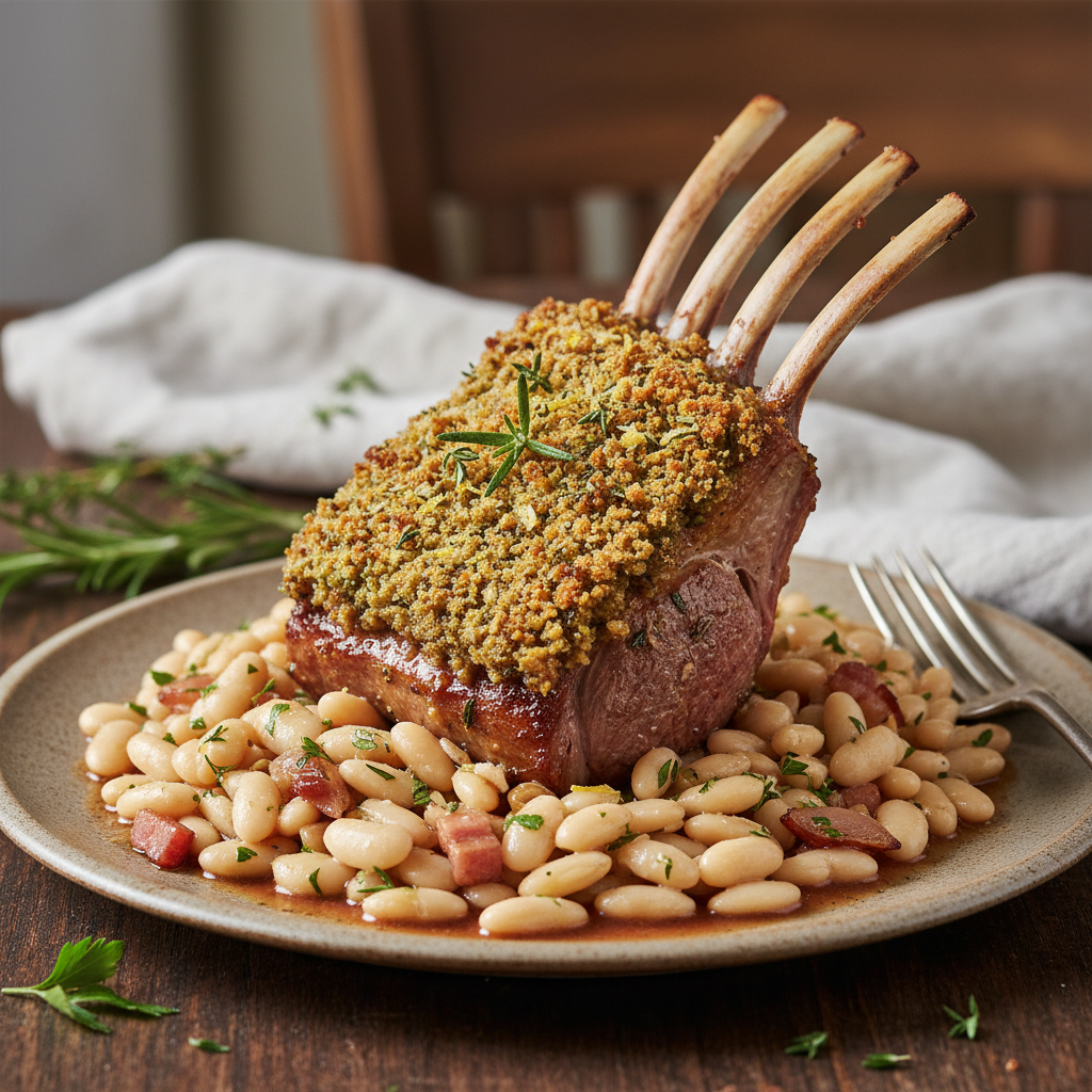 Lamb Rack — pasture-raised from Meadow and Moor farm, Sussex