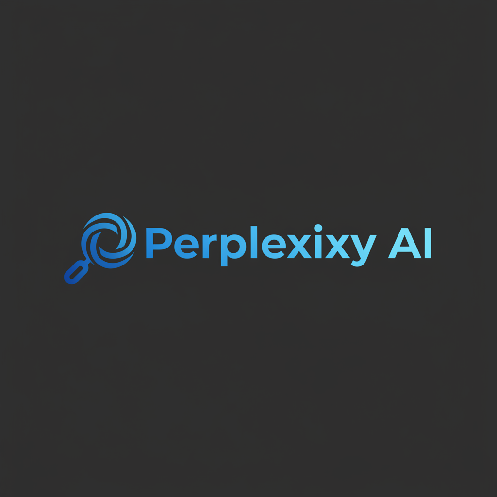 Perplexity AI search interface on bright modern computer screen