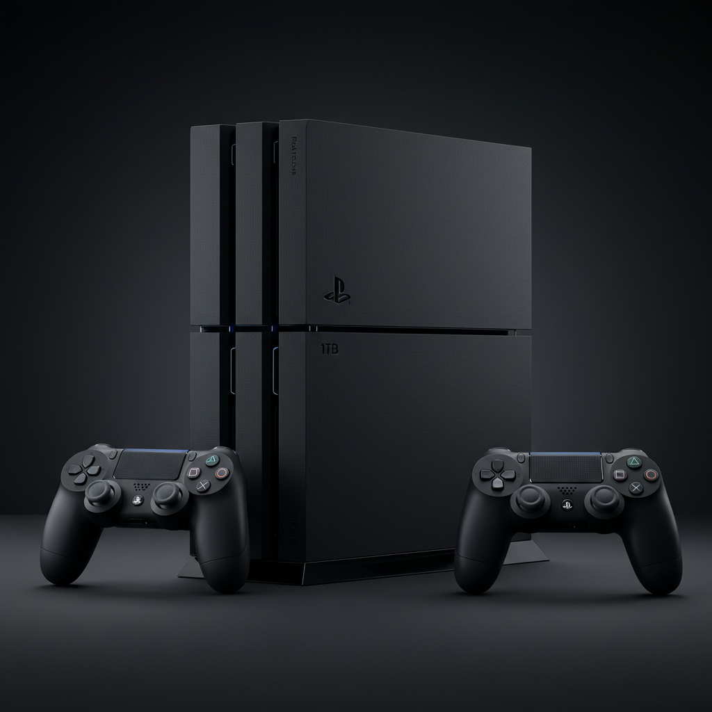 PlayStation 4 Pro black console