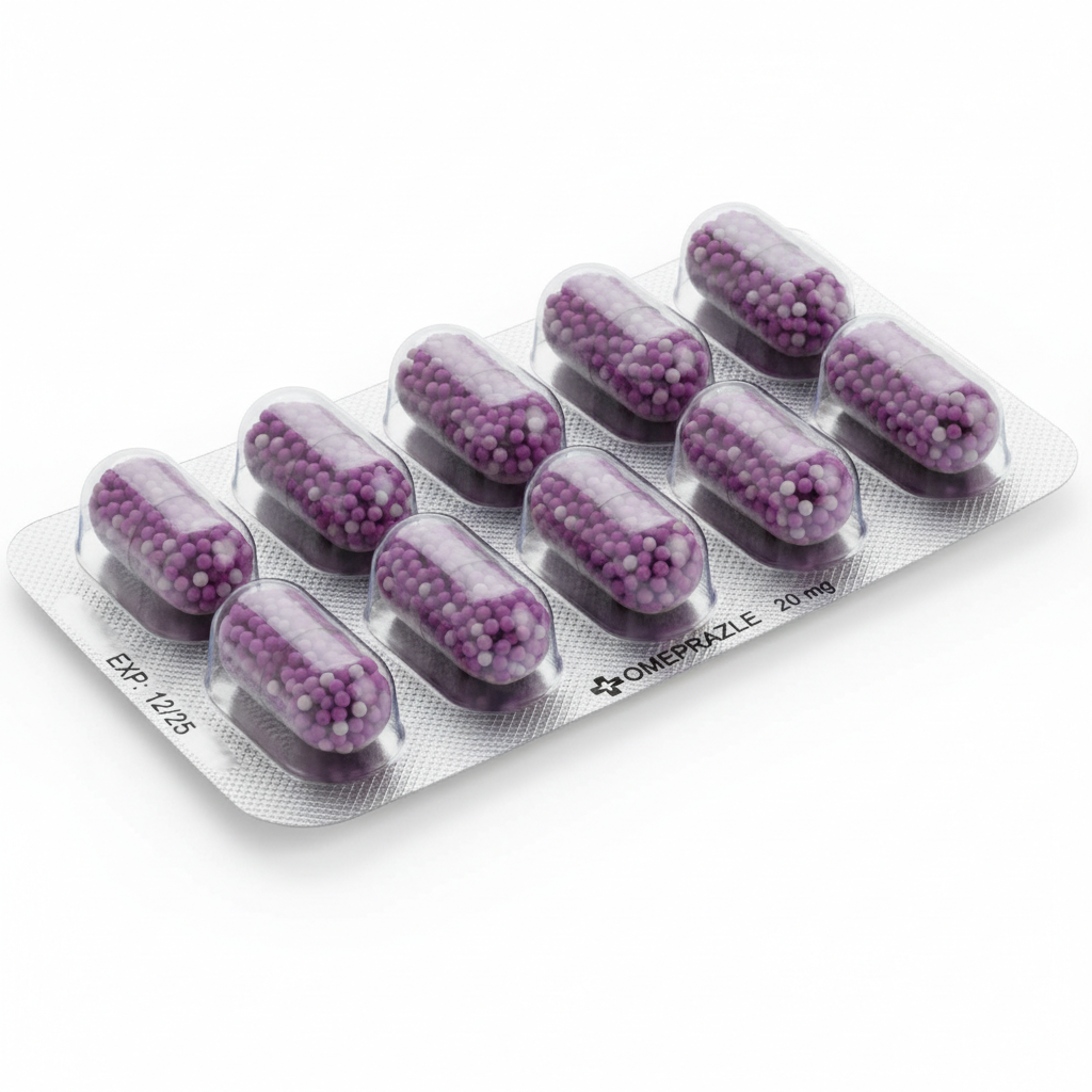 Ozole D omeprazole domperidone capsule strip by Abbott