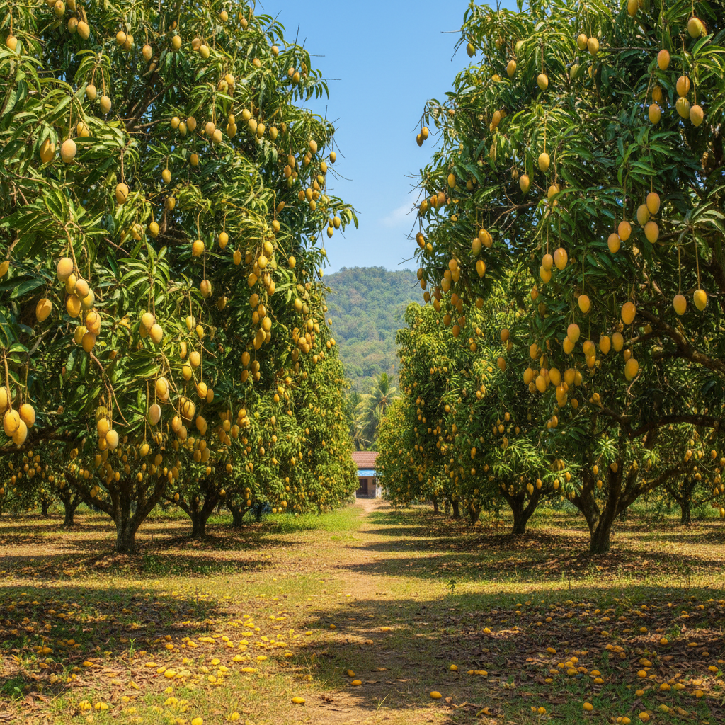 Ramesh Patil mango grower from Maharashtra India