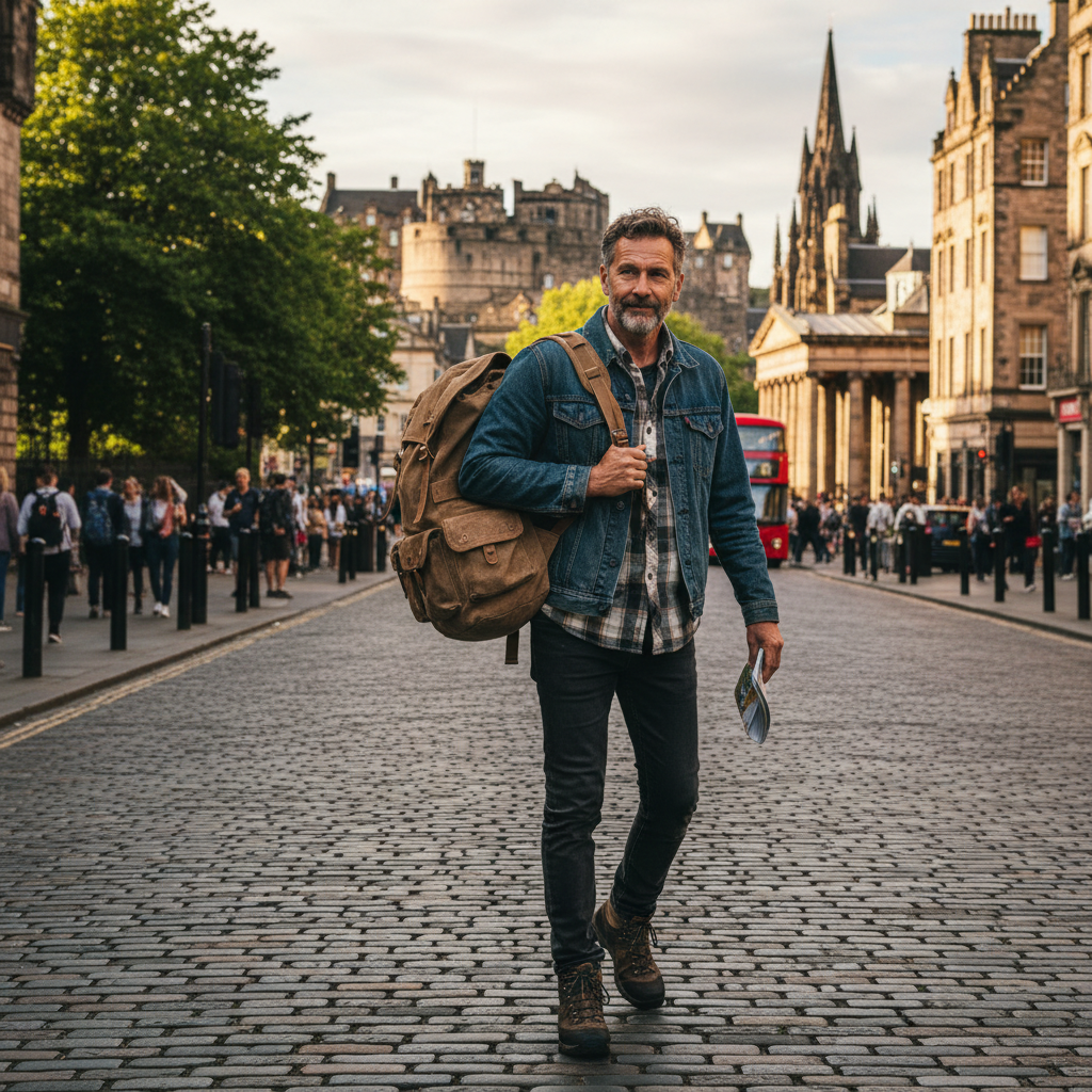 Alistair McPherson, traveller from Edinburgh