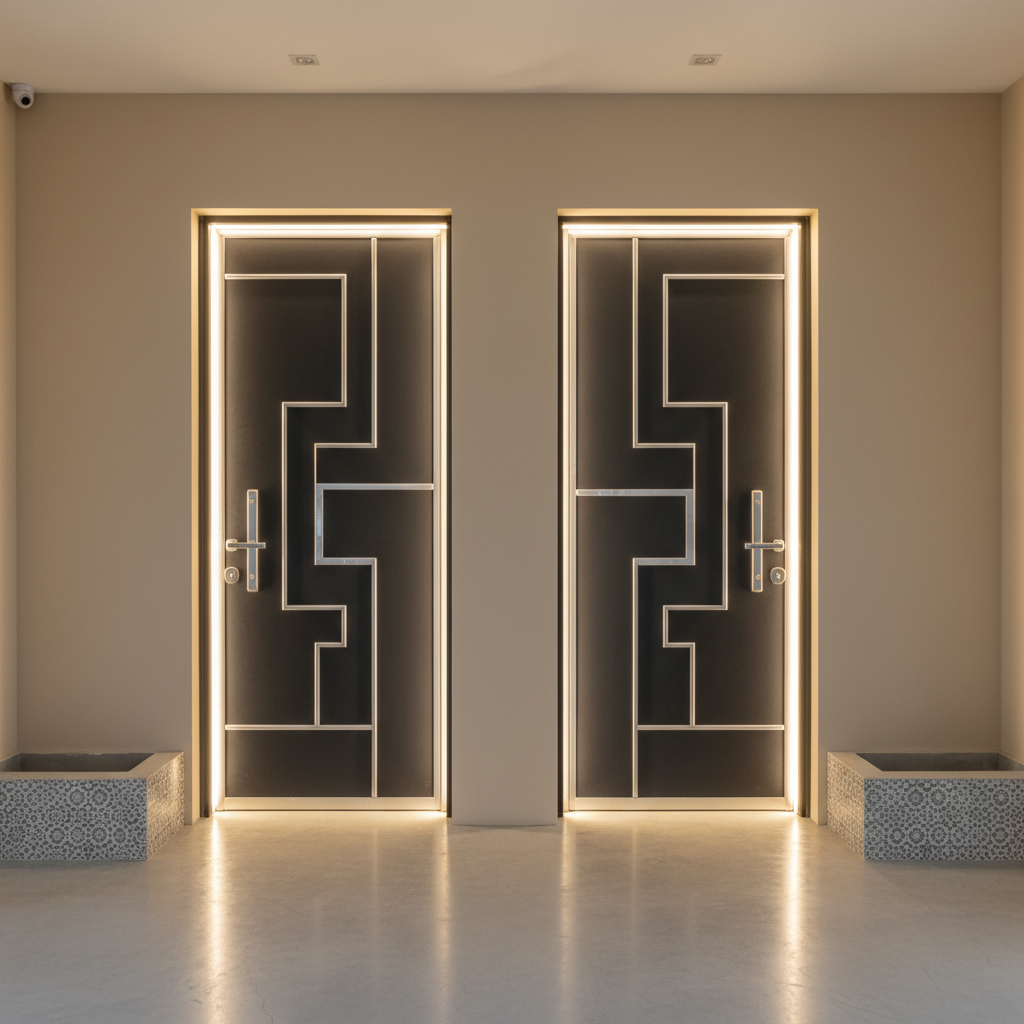 showroom portes blindées HALF Maroc