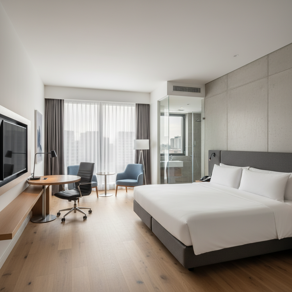 Comfortable hotel with clean rooms, essential amenities, and reliable service for visitors