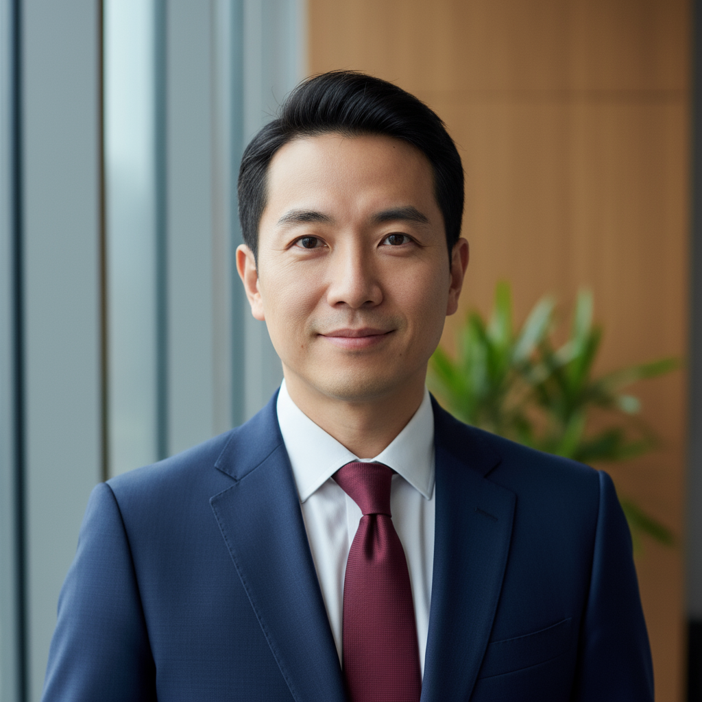 Portrait of agritech entrepreneur