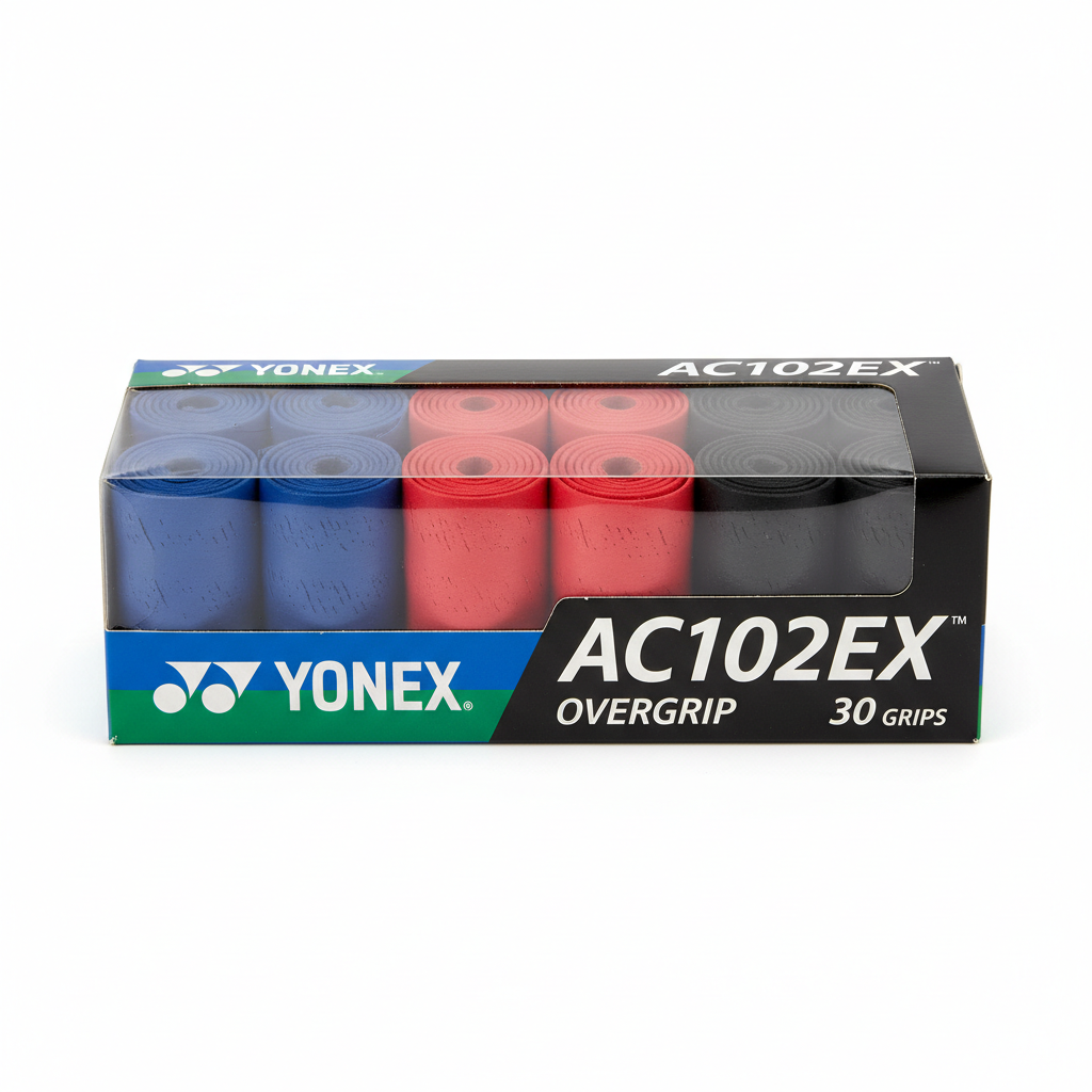 Sports grip tape rolls in various colours for racket handles