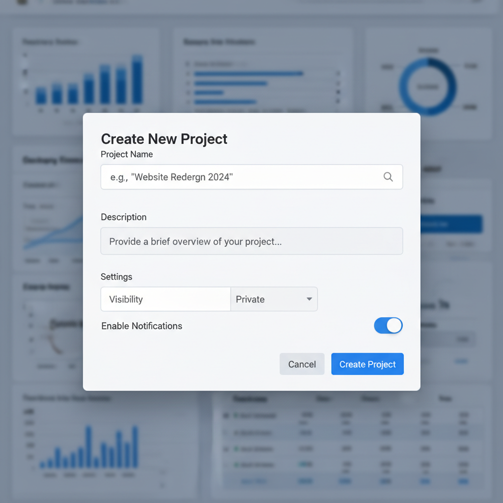 DroneSharp Cloud project creation dashboard