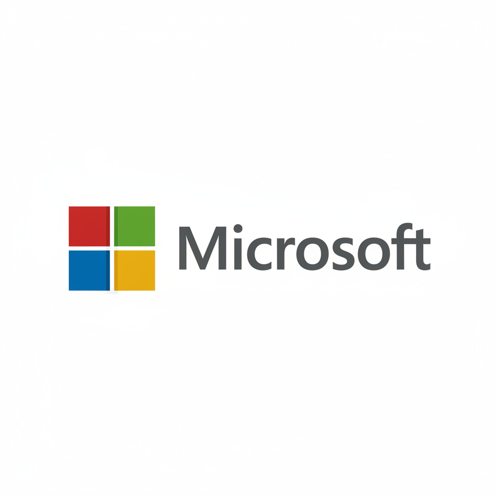 Microsoft logo - four colored squares