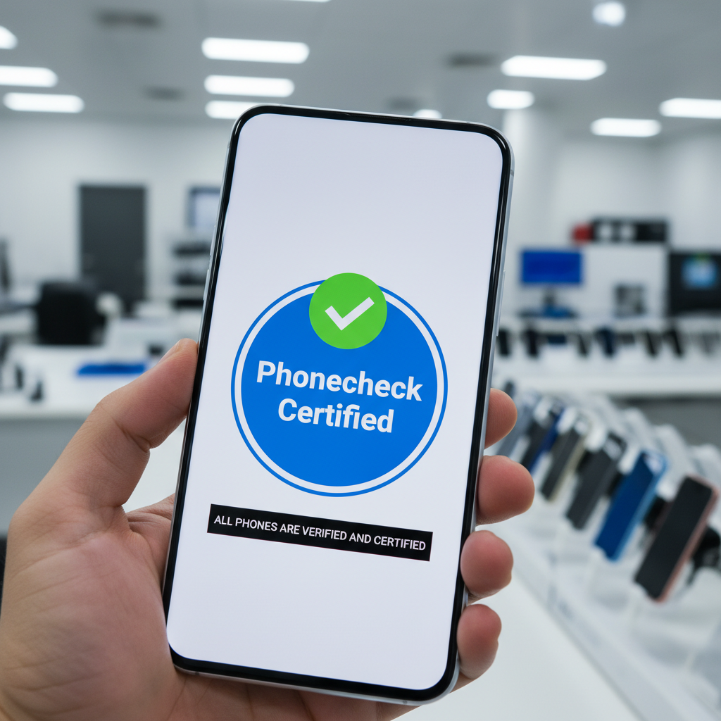 Phonecheck Certified — alle telefoner er verificeret og certificeret