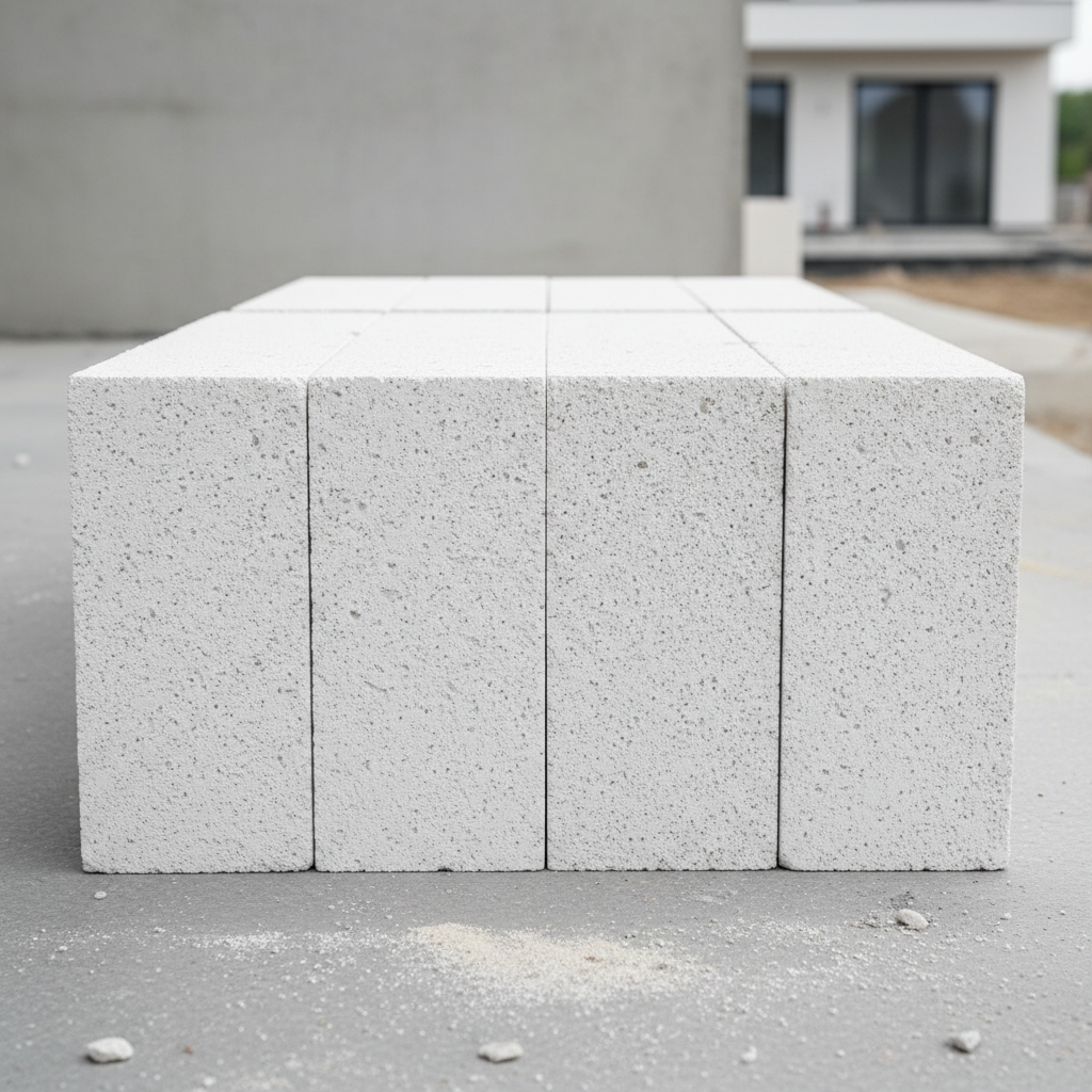 Blocuri BCA Ytong albe de 25cm pentru construcții rezidențiale