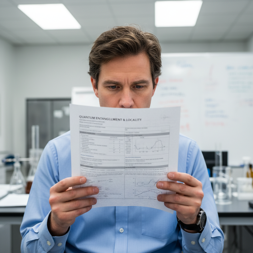 Physics researcher reader