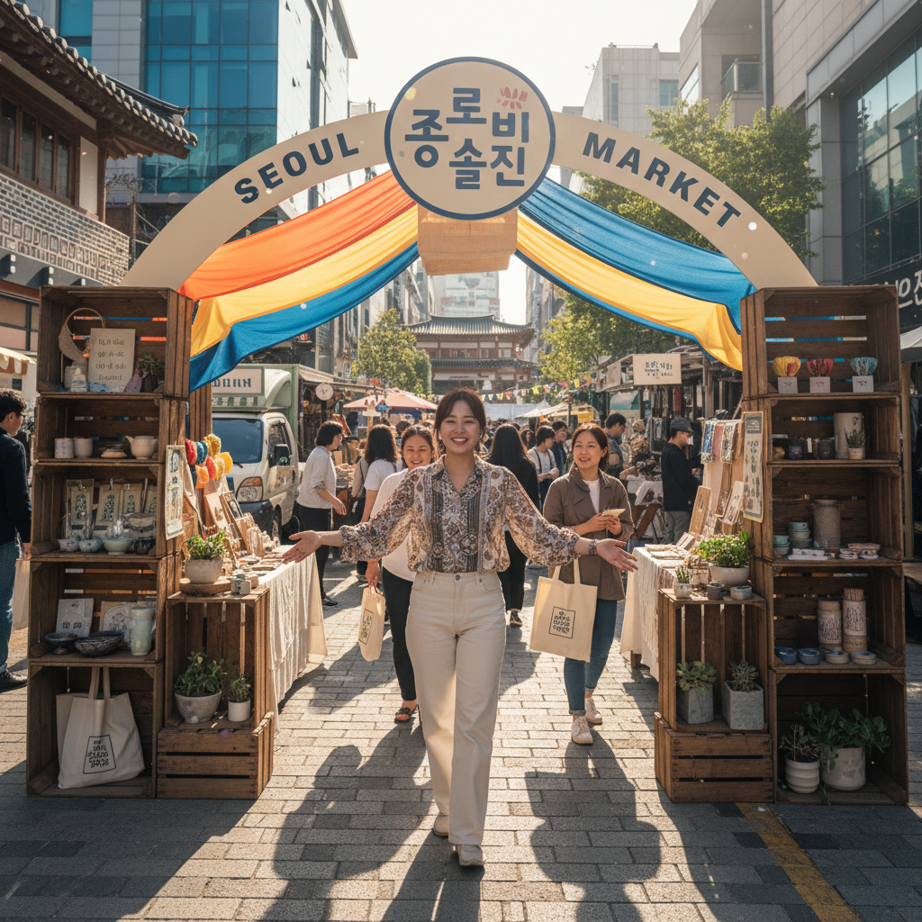 Sophia Lee, young woman with warm smile, travel buddy from Seoul