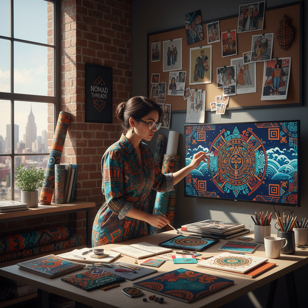 Rohan Das — freelance Textile Print designer