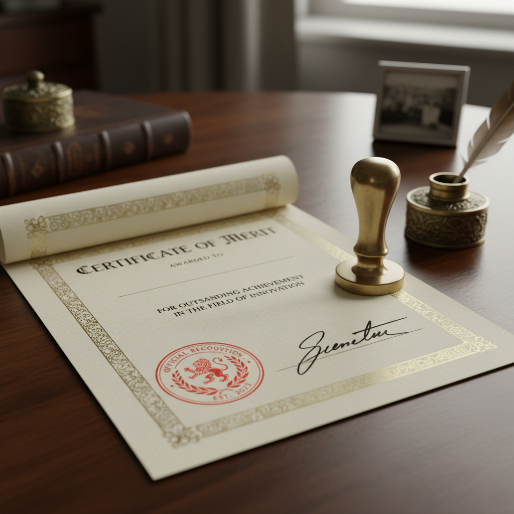 Official LBMA Good Delivery certificate document with gold seal and signatures on white paper