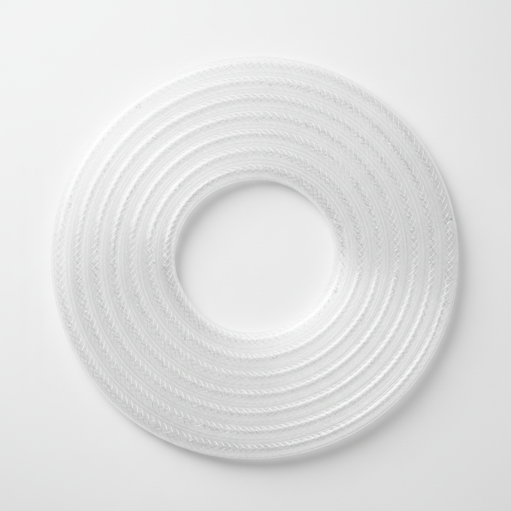 Wire reinforced hose one and half inch double wire black
