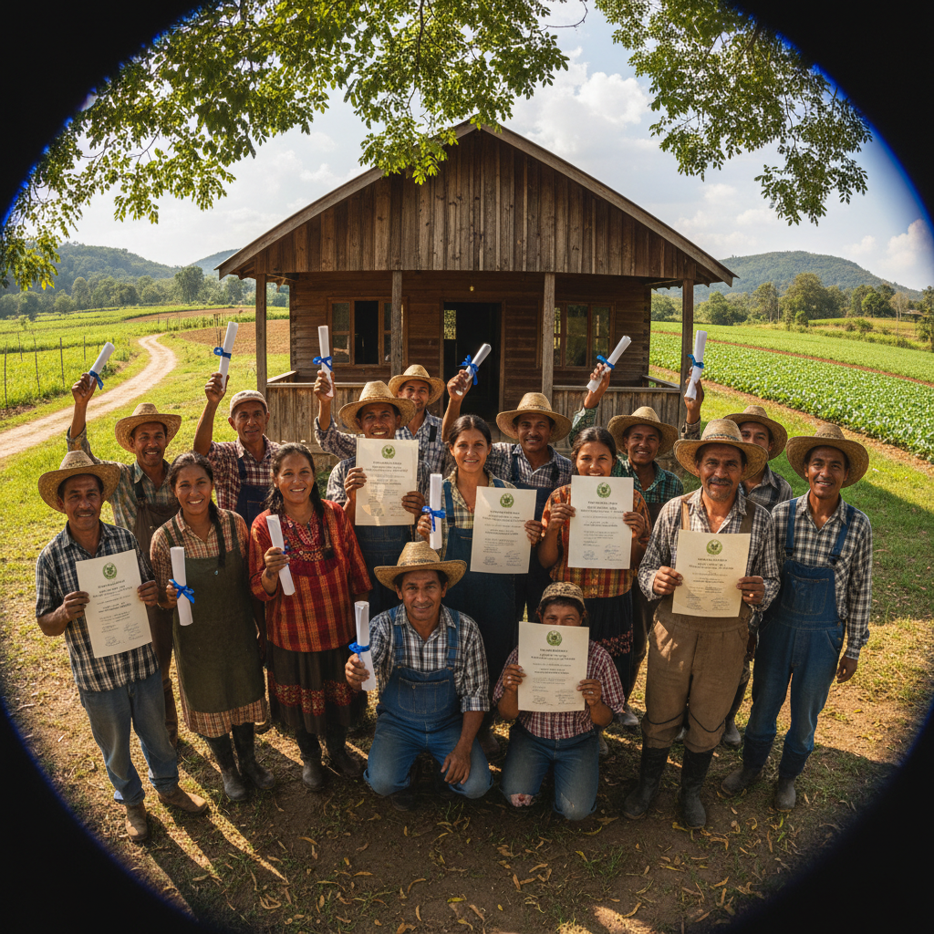 Fresh organic grapes displayed at local farmer market with happy customers shopping