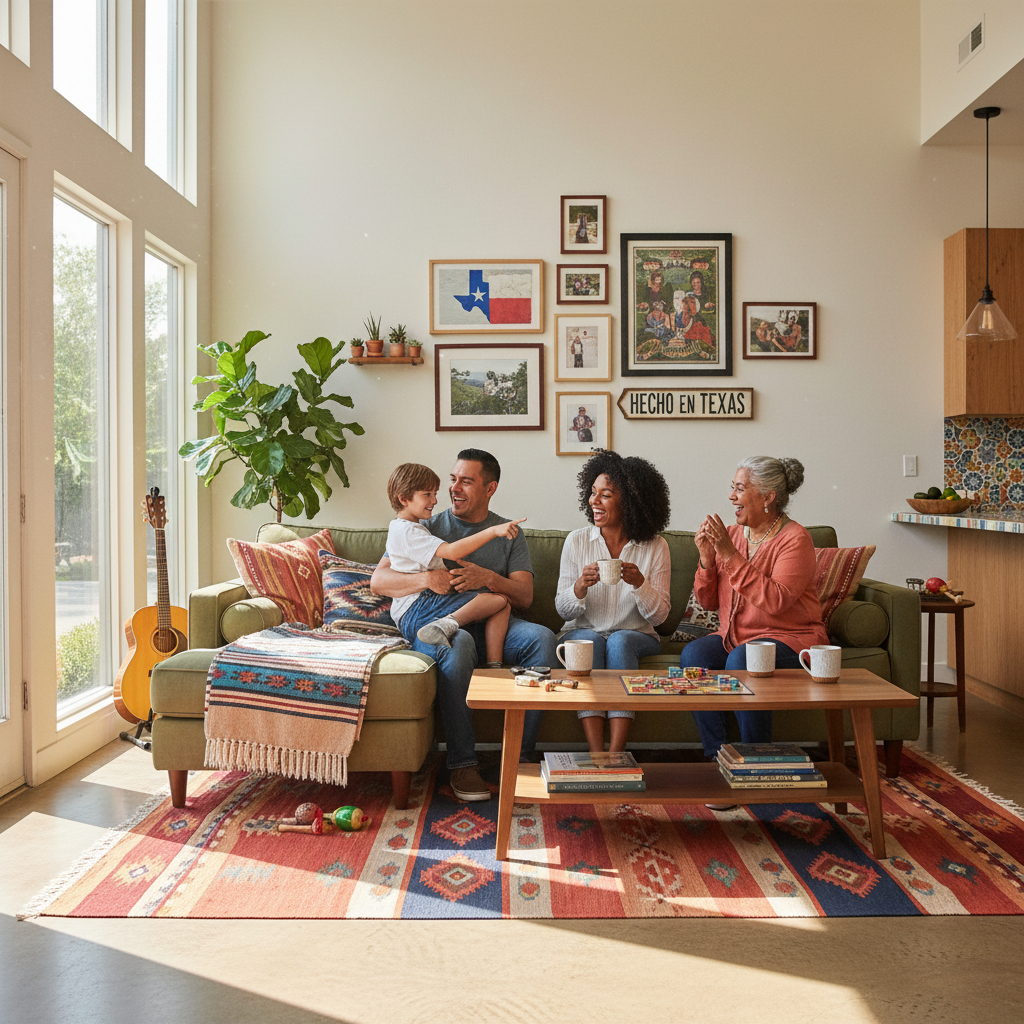 Portrait of Megan Reyes-Williams, Bilingual household, Austin TX