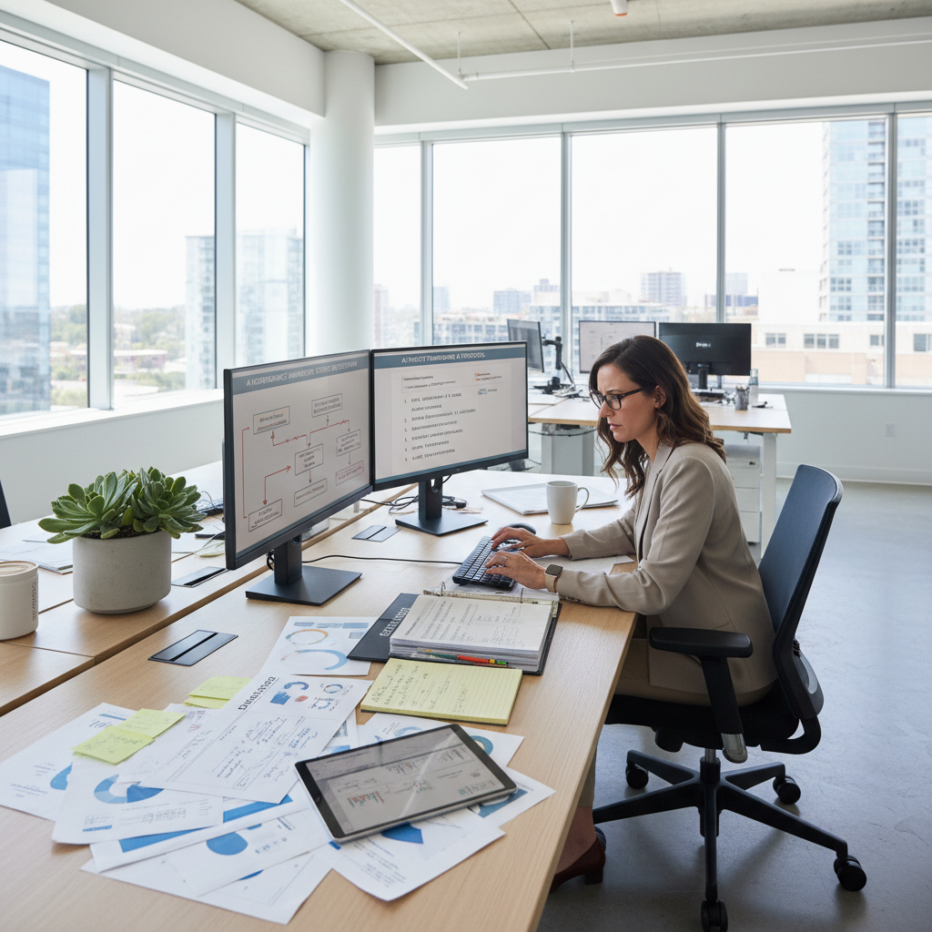 AI governance consultant designing management system documentation and policy frameworks