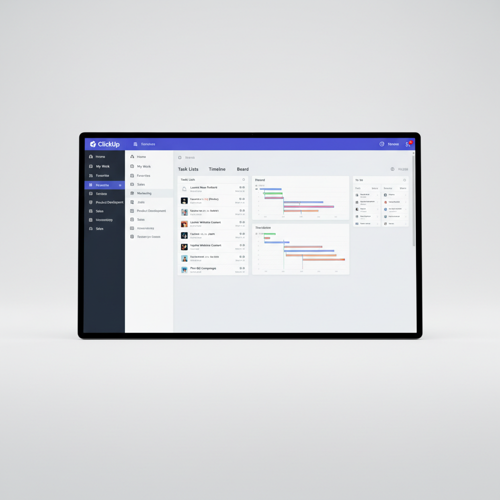 AI project management automation in ClickUp